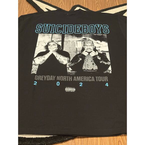 FTP × G59 Records × Rap Tees – GREYDAY 2024 Blue Logo Tour Tee – Size XL - Picture 2 of 10
